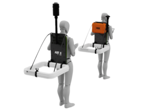 ABEM GroundTEM Trek backpack mounted mobile TEM system offered by Lithogen Inc.